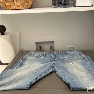 Levi's Blue Jean Shorts Classic Denim Style